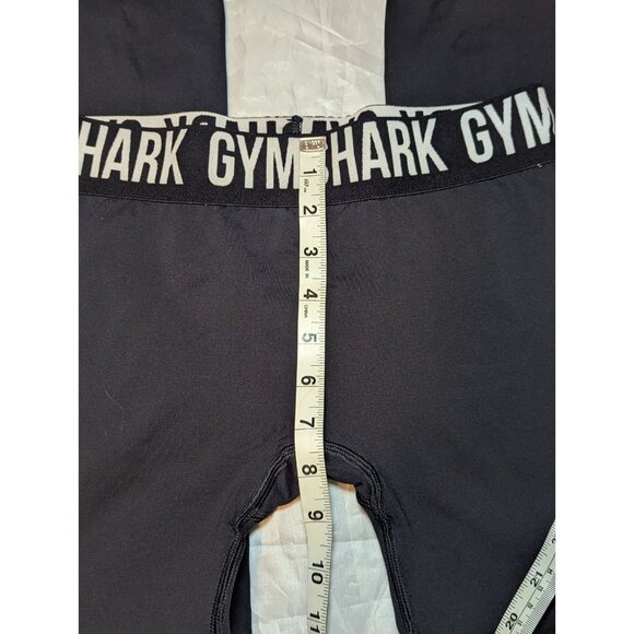 Gymshark Fit Seamless Cropped Leggings Women's Size Small Black - Picture 10 of 13